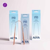 Kit Trio Alva 3 Raspadores de Língua de Cobre Alva Personal Care