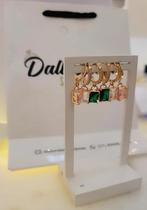 Kit Trio Brincos Argolinhas banhados a Ouro 18K - Antialergicos