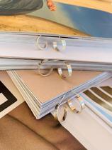 Kit trio de brincos argolinhas folheado a Prata 925 liso