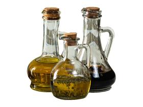 Kit Trio De Galheteiros Porta Azeite E Vinagre Para Servir Mesa Posta