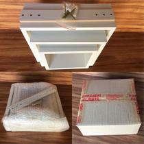 Kit Trio De Nichos Mdf Brancotx 15mm Alta Qualidade