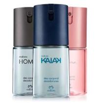 Kit Trio Desodorante Corporal Kaiak Masculino + Homem + Luna