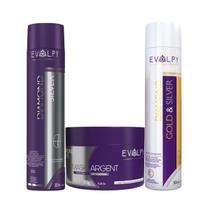 Kit trio expert matizador diamond silver - evolpy liss
