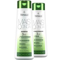 Kit Triskle Mais Q Onda Cacheados Shampoo + Condicionador 300ml
