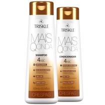 Kit Triskle Mais Q Onda Crespas + Máscara Hidratação Definição 300g 2 Itens