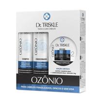 Kit Triskle Ozônio Shampoo Condicionador e Máscara