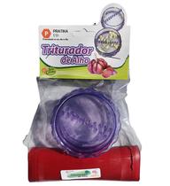 Kit Triturador Espremedor e Descascador de Alho Plástico