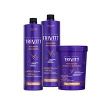 Kit Trivitt 02 Shampoo Matizante 1L + Hidratação Intensiva Matizante 1kg