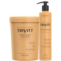 Kit Trivitt Cauterização 300ml + Máscara 1kg Itallian Hairtech