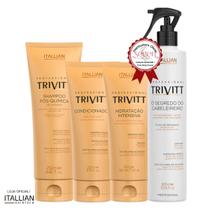 Kit Trivitt Home Care com Hidratação + Segredo do Cabeleireiro Kit Trivitt Home Care com Hidratação + Segredo do Cabeleireiro