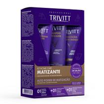 kit Trivitt Home Care Matizante com Hidratação Intensiva kit Trivitt Home Care Matizante com Hidratação Intensiva