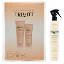 Kit Trivitt Home Care Nutrição + Fluido O Segredo 300ml