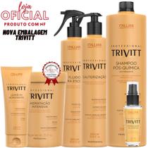 Kit Trivitt para Cauterização e Hidratação com 6 produtos - Itallian Hairtech