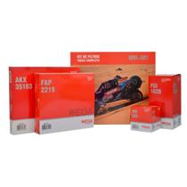 Kit Troca Completa Filtro Fox Cross Fox Space Fox