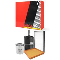 Kit Troca de Filtros Chevrolet Classic Montana 1.0 1.4 8V Flex 2010 a 2021 Wega Kit Troca de Filtros Chevrolet Classic Montana 1.0 1.4 8V Flex 2010 a 2021 Wega