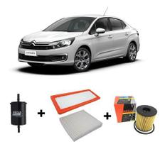 Kit Troca De Filtros Citroen C4 Lounge 1.6 16v Thp..
