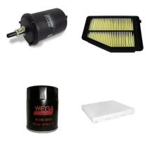 Kit Troca De Filtros Civic 1.8 2.0 16v Flex 2013 A 2015 Kit Troca De Filtros Civic 1.8 2.0 16v Flex 2013 A 2015