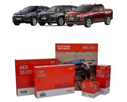 Kit Troca de Filtros Completa Gm Montana/ Onix/ Tracker Wkl181