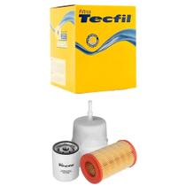 Kit Troca de Filtros Fiat Uno 8V Álcool Gasolina 84 a 93 Tecfil