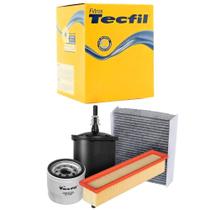 Kit Troca de Filtros Sandero 1.0 16V Flex 2015 a 2017 Tecfil
