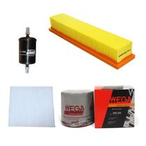 Kit Troca De Filtros Sandero Logan 1.0 2007 Até 2014
