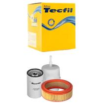 Kit Troca de Filtros Saveiro 1.6 1.8 8V Álcool 82 a 96 Tecfil