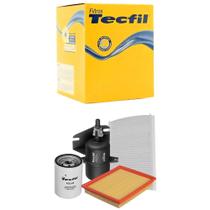 Kit Troca de Filtros Strada Working 1.5 8V Álcool Gasolina 2000 a 2004 Tecfil