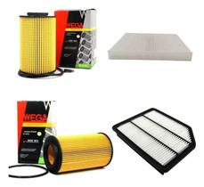 Kit Troca De Filtros Vera Cruz 2007 3.8 V6 Em Diante