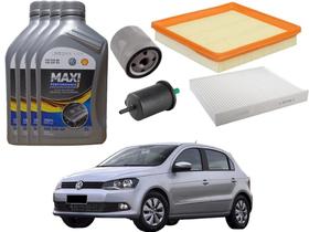 Kit troca de filtros volkswagen gol g6 1.6 16v 2014 a 2017