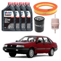 Kit troca de filtros volkswagen santana 1.8 ap 2.0 ap 1991 a 1994