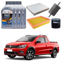 Kit troca de filtros volkswagen saveiro 1.6 16v 2018 a 2020