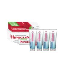 Kit Troca de Fralda Premium: 4 Bepantol Baby + 4 Hipoglós 120g