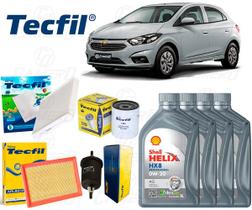 Kit Troca de Óleo 0w20 e Filtros Gm Onix 1.0 e 1.4 2018 2019