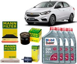 Kit Troca de Óleo 0w20 e Filtros Gm Prisma 1.0 e 1.4 2017 2018 2019 Kit Troca de Óleo 0w20 e Filtros Gm Prisma 1.0 e 1.4 2017 2018 2019