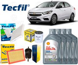 Kit Troca de Óleo 0w20 e Filtros Gm Prisma 1.0 e 1.4 2017/2019