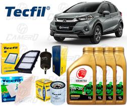 Kit Troca De Óleo 0w20 e Filtros Honda Wrv 1.5 2020 2021