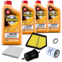 Kit Troca De Oleo 10W30 Filtros Honda New Civic Ano 07 A 11 - HAVOLINE