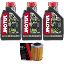 Kit Troca De Óleo 10w40 Can Am Outlander 400/650/800/1000