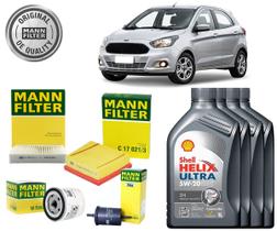 Kit Troca De Óleo 5w20 e Filtros Ford Ka, Ka+ 1.5 2016 2017