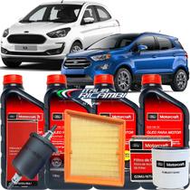 Kit troca de óleo 5w20 Ford Motorcraft 10.000km - Ford Nova Ecosport 1.5 Novo Ka 1.5 12v Dragon