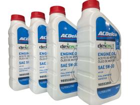 Kit troca de oleo 5w30 dexos1 CRUZE 2017 a 2025 gm 98553886 - ACDELCO Kit troca de oleo 5w30 dexos1 CRUZE 2017 a 2025 gm 98553886 - ACDELCO