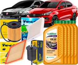 Kit Troca De Óleo 5w30 e Filtros Fiat Cronos 1.8 16v 2017 2018 2019 2020 202