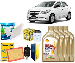 Kit Troca de Óleo 5w30 e Filtros Gm Onix 1.0 e 1.4 2015 2016