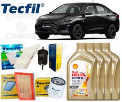 Kit Troca De Óleo 5w30 e Filtros Gm Onix Plus 1.0 12v Turbo 2019/2022