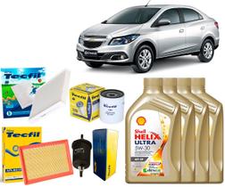 Kit Troca de Óleo 5w30 e Filtros Gm Prisma 1.0 e 1.4 2014 2015