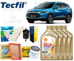 Kit Troca De Óleo 5w30 e Filtros Gm Tracker 1.2 12v Turbo 2020 2021