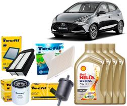 Kit Troca De Óleo 5w30 e Filtros Hyundai Hb20, Hb20s e Hb20x 1.6 2020/2023