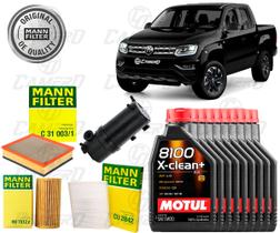 Kit Troca de Óleo 5w30 e Filtros Vw Amarok 3.0 V6 2018/2022