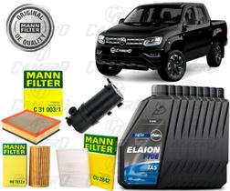 Kit Troca de Óleo 5w30 e Filtros Vw Amarok 3.0 V6 2018/2022