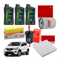 Kit Troca De Óleo 5w30 Mobi 1.0 4c 2016 2017 2018 2019 2020